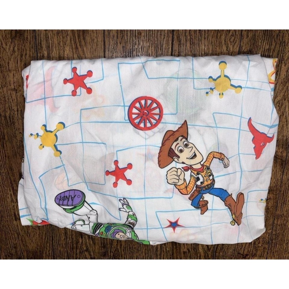 Vintage Disney Toy Story fitted twin size sheet